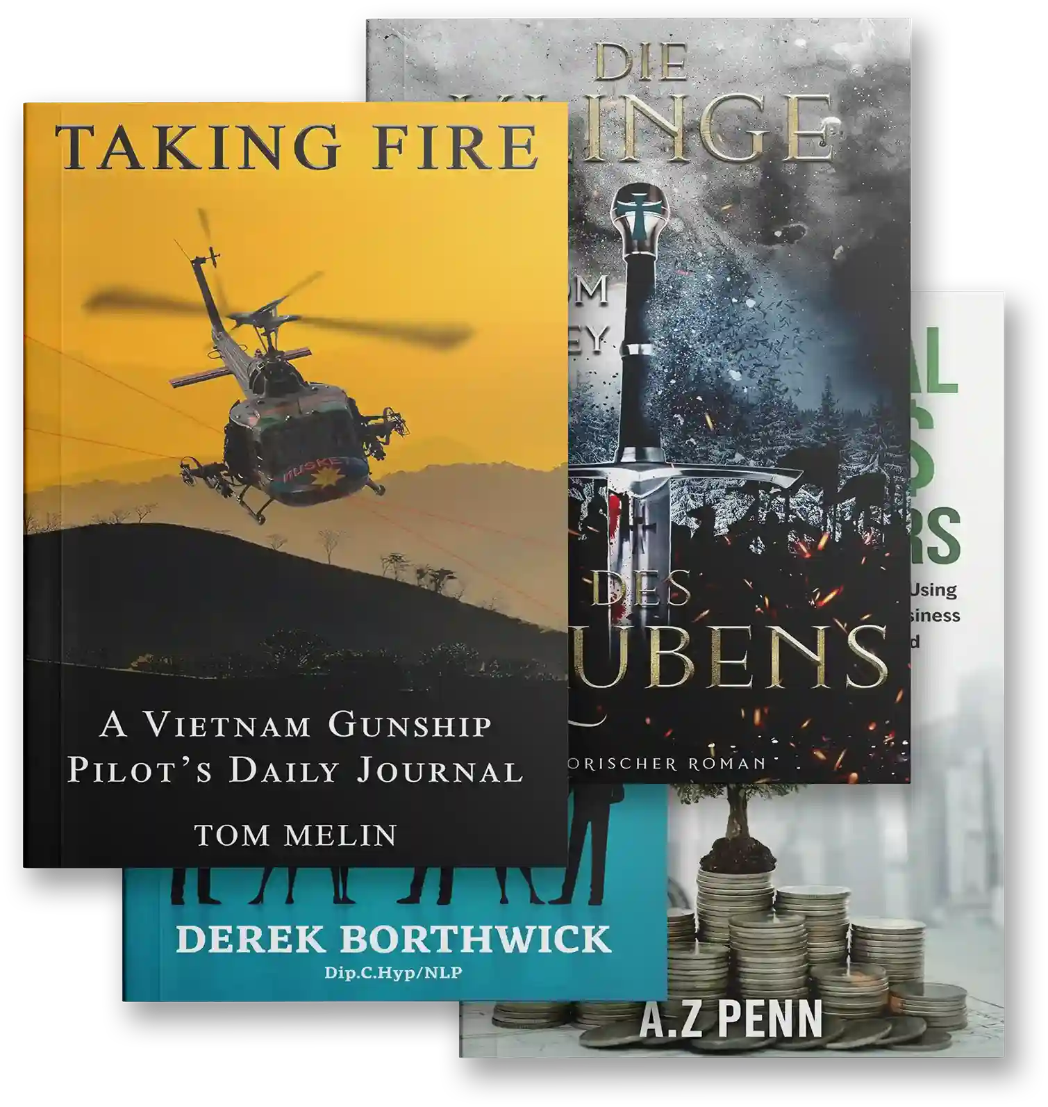 Novels developed through the UK Publishing House fiction ghostwriting process